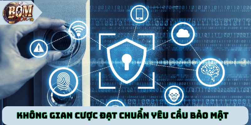 Không gian cược đạt chuẩn yêu cầu bảo mật