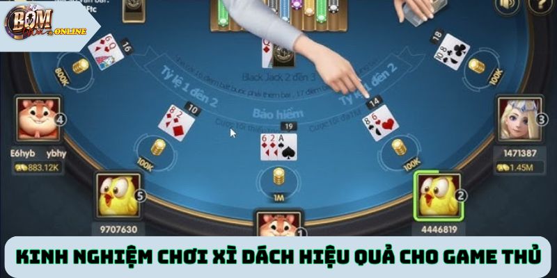 Kinh nghiệm chơi Xì Dách hiệu quả cho mọi game thủ