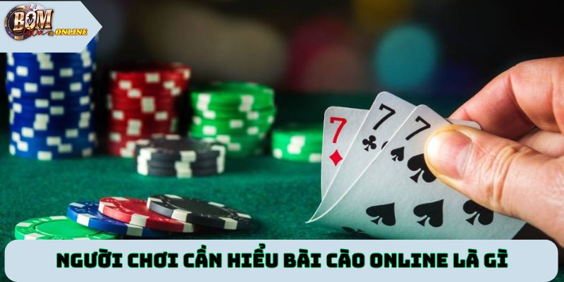 Người chơi cần hiểu bài cào online là gì