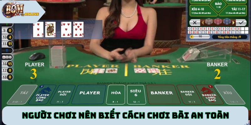 Người chơi nên biết cách chơi bài trực tuyến an toàn