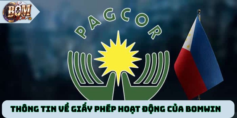 Thông tin về giấy phép hoạt động của Bomwin