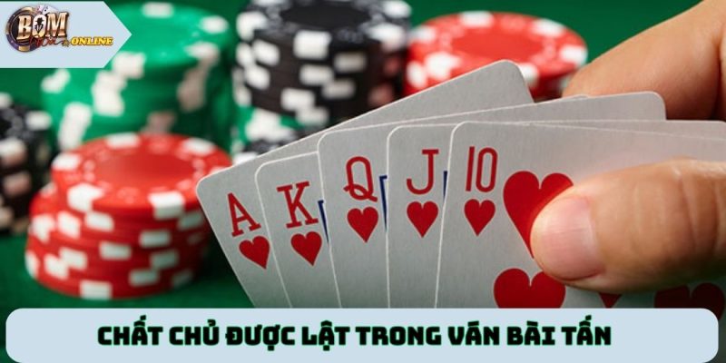 Chất chủ được lật trong ván bài tấn