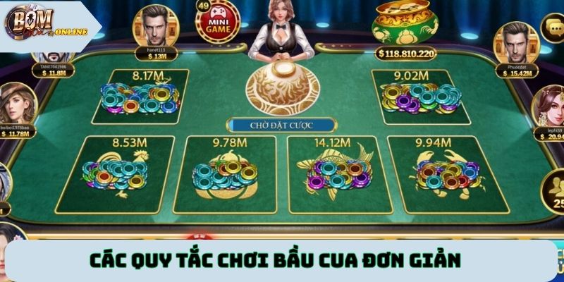 Các quy tắc chơi bầu cua đơn giản