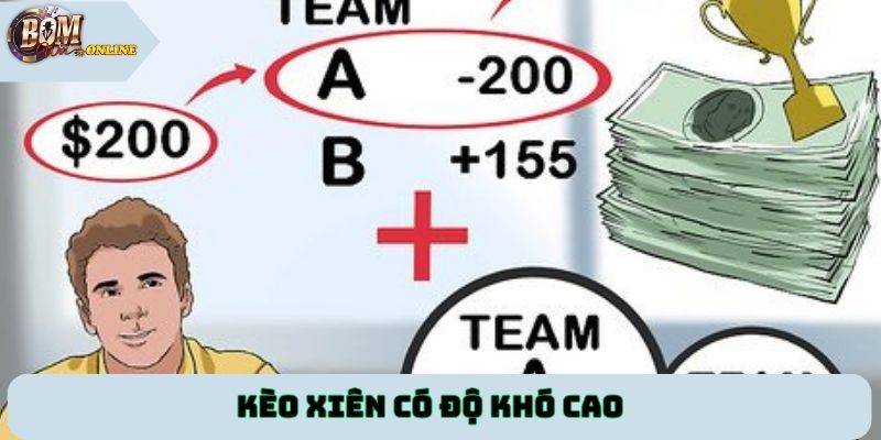 Kèo xiên có độ khó cao